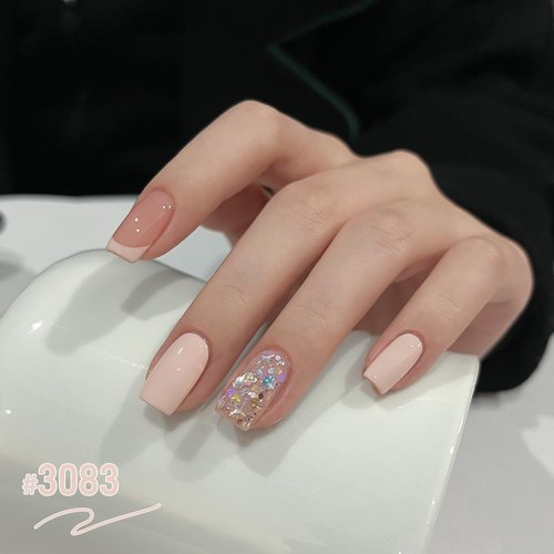 GAOY 16ml 6 Colors Pastel Pink Gel Polish Set, Baby Blush Dusty Rose Gel Nail Polish Kit, Soak Off UV Lamp Cure for Nail Art DIY and Salon, Cream Pink