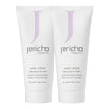 Jericho Cosmetics Hand Cream – Moisturizing & Nourishing with Aloe, Olive Oil & Dead Sea Salts – Hydrating Formula with Witch Hazel & Vitamin E – Non-Greasy, 3.4 oz - 2 Pack