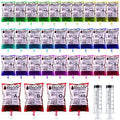 60 Pack Halloween Drink Bags with Syringes - Reusable Party Pouch Set