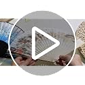 Chinese Folding Hand Fans Set of 20 - Silk & Bamboo Decorative Fans for Women