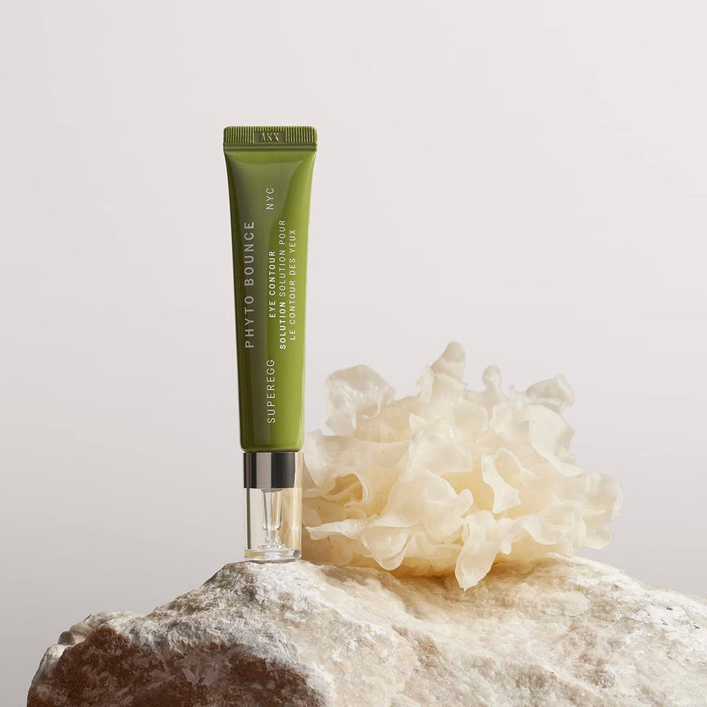 SUPEREGG Phyto Bounce Eye Contour Solution - Vibrant Restoration Cream with Tremella Mushroom & Peptides | 15ML