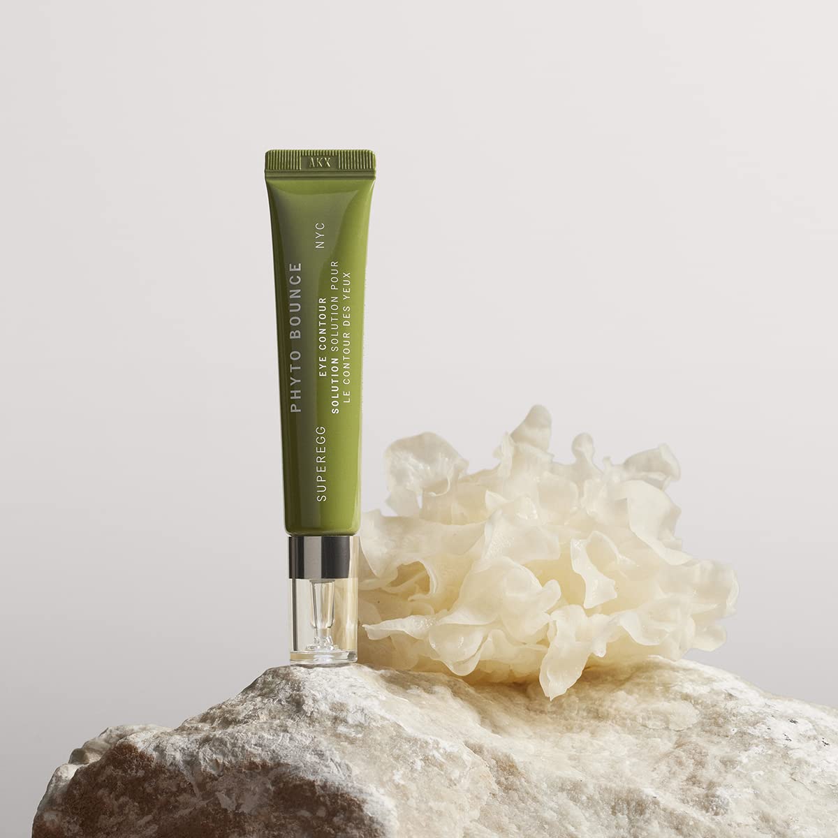 SUPEREGG Phyto Bounce Eye Contour Solution - Vibrant Restoration Cream with Tremella Mushroom & Peptides | 15ML
