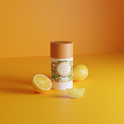 Panier des Sens Natural Deodorant for Women - Aluminum-Free & Vegan - Citrus Provence Scent - 1.7 oz
