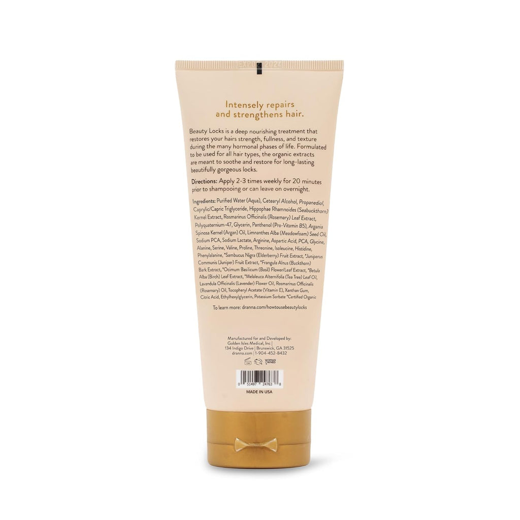 VIDAPURA Beauty Locks Hair Masque - Deep Nourishing Treatment for Midlife Hair, Strengthens & Hydrates, 4 oz