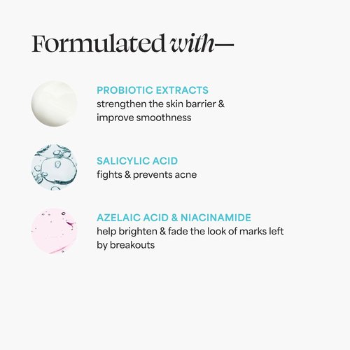 TULA Skin Care Clear Skin Starters Kit | Acne & Blemish Treatment - 4-Piece Foam Cleanser, Gel, Moisturizer & Mask