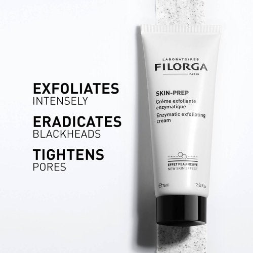 Filorga Skin-Prep Enzymatic Exfoliating Cream | Tighten Pores & Boost Skin Quality, 2.53 fl. oz.
