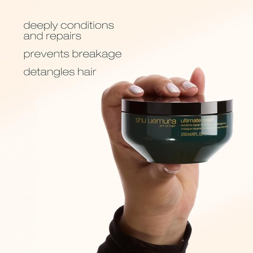 Shu Uemura Art of Hair Ultimate Reset Hair Mask - Deeply Nourishes & Repairs Damaged Hair with Rice Extract