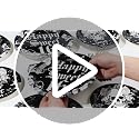 Black White Gothic 16th Birthday Party Supplies Set - Serves 24 - Variation of THIS listing