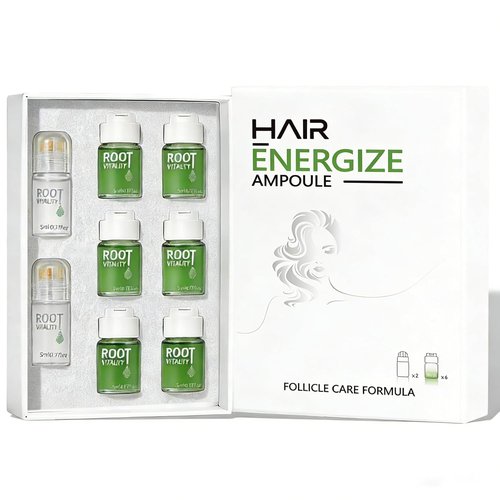Hair Regrowth System - Fast-Absorbing Ginseng & Ginger Root Serum for Thicker Hair | Unisex Treatment