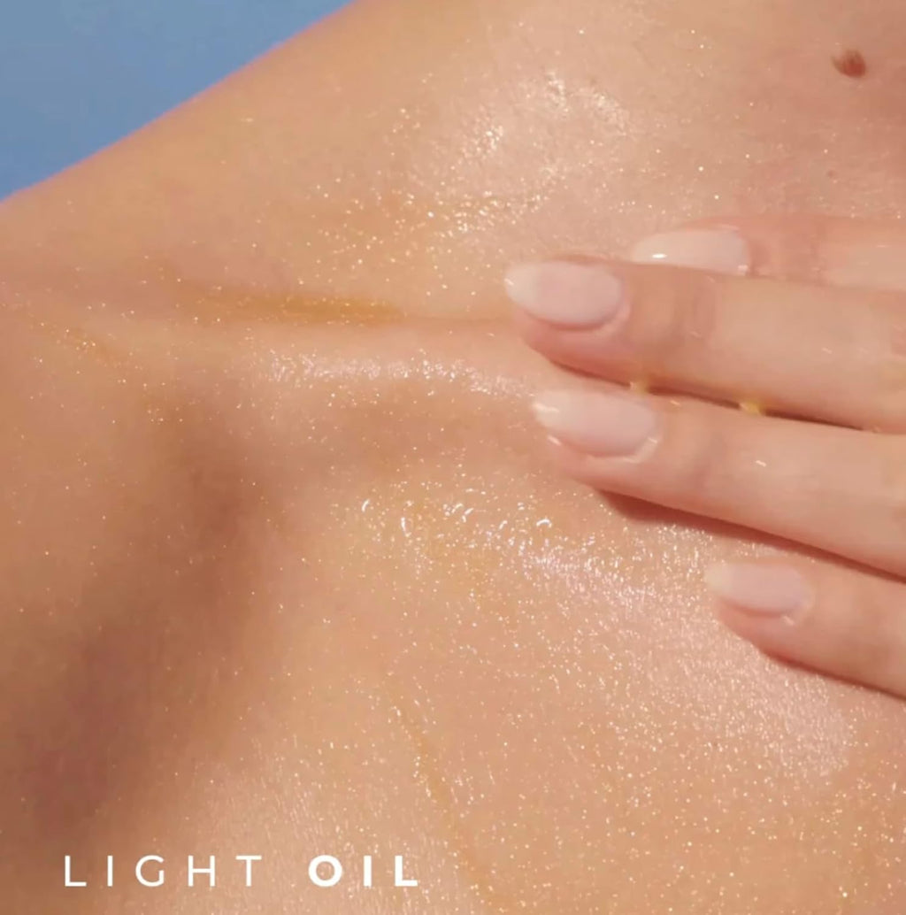 Yves Rocher Monoï de Tahiti Shimmering Body Oil - Moisturizing Summer Formula | 100 ml / 3.3 fl. oz.