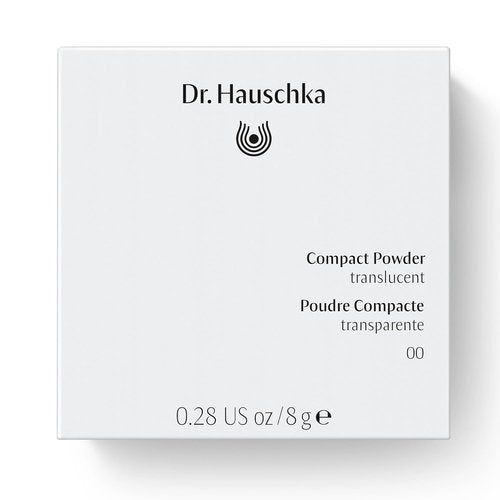 Dr. Hauschka Compact Powder - Translucent Mineral Formula for All Skin Tones | Silky Finish, 0.28 oz