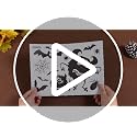 Halloween Wall Sticker Decorations - Monster Design, 6 Sheets, Peel & Stick, Waterproof, Spooky Window Clings