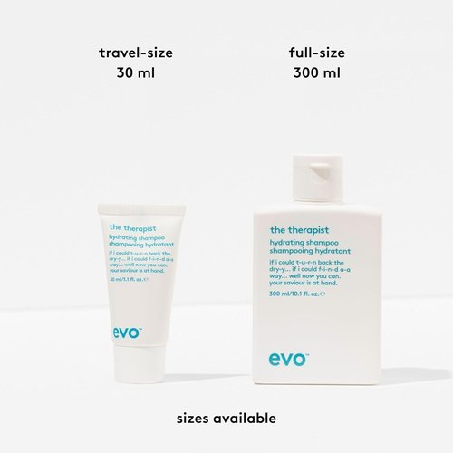 EVO The Therapist Hydrating Shampoo - Hydrates & Strengthens Color-Treated Hair | Improves Shine & Detangles