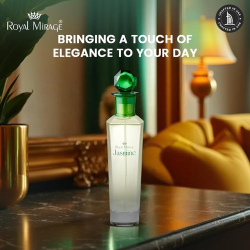 Royal Mirage Jasmine Eau de Toilette for Women | Premium Floral Fresh Perfume 100ml - Long-Lasting Luxury Fragrance Made in USA