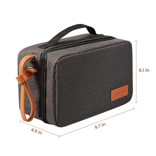 ROWNYEON Toiletry Bag for Men, Waterproof Travel Toiletry Bag with Hanging Accordion Design, Large Capacity Toiletries Bag for Easy Storage