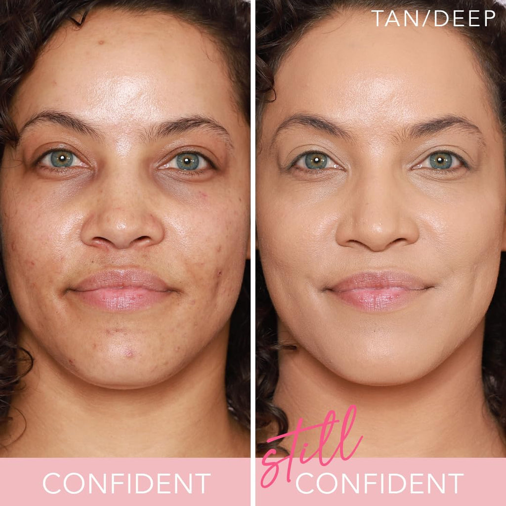 T.C.E Super Coverage Serum Makeup - Peptide-Enriched Formula for Flawless Skin | Deep Shade, One Size