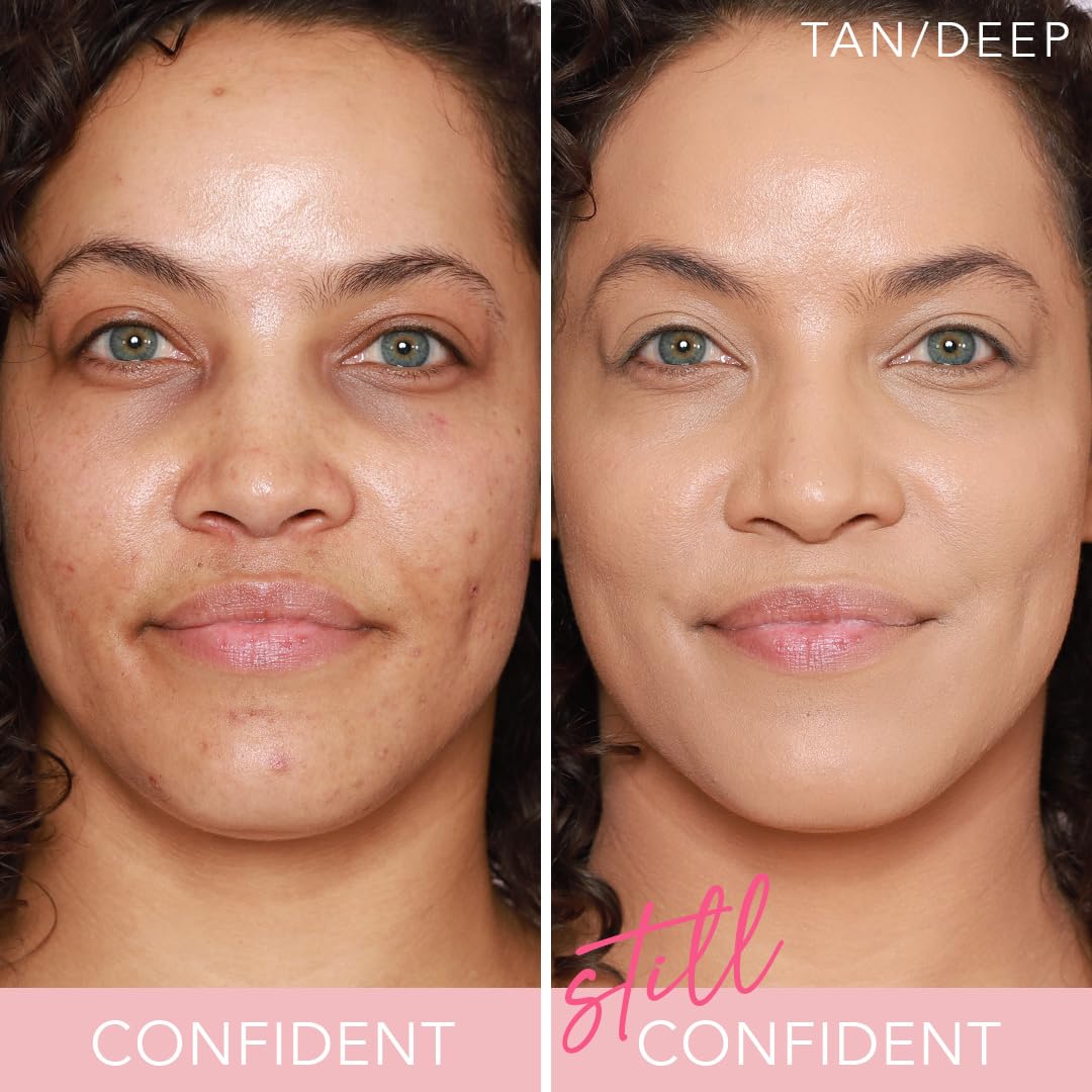 T.C.E Super Coverage Serum Makeup - Peptide-Enriched Formula for Flawless Skin | Deep Shade, One Size