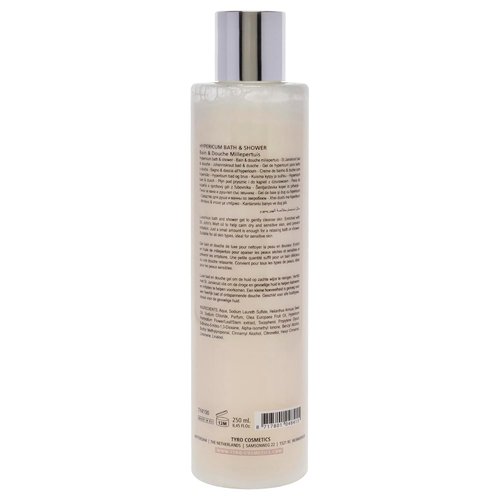 TYRO Hypericum Bath And Shower Gel - Luxurious St. John's Wort Infused Cleanser - 8.45 Oz for All Skin Types