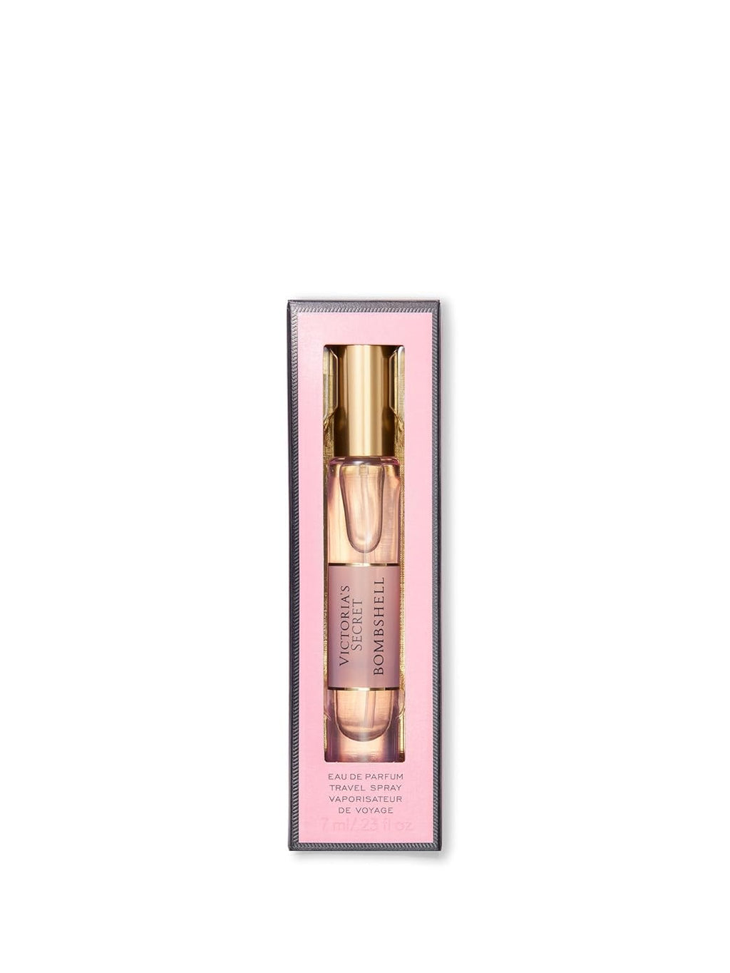 Victoria's Secret Bombshell Eau de Parfum Travel Spray - Mini Perfume with Purple Passion Fruit & Vanilla Orchid (0.23 oz)