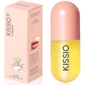 KISSIO Lip Plumper - Natural Hydrating Gloss for Fuller Lips | Moisturizing 5.5ml, Reduces Fine Lines