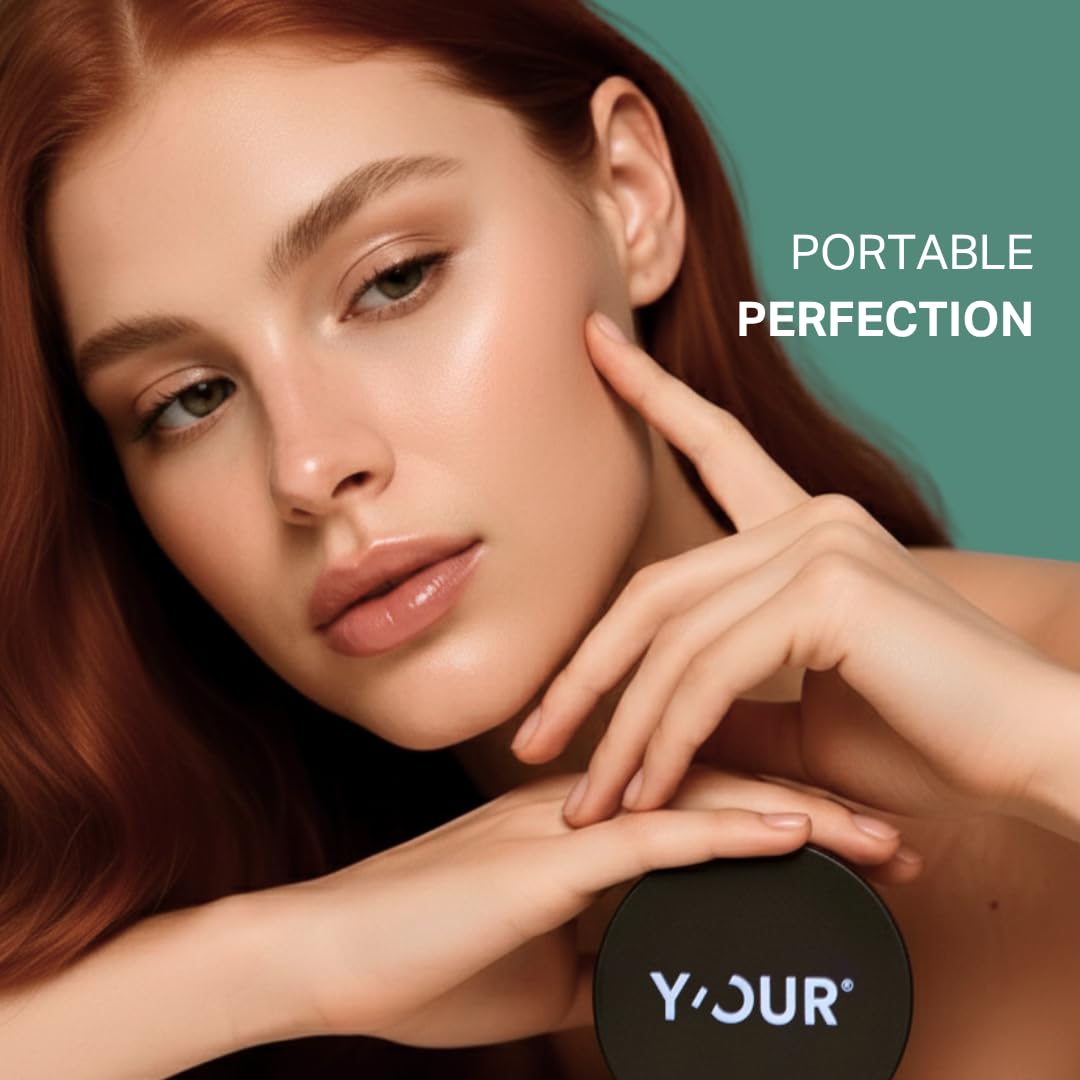 Y'OUR HD-Perfect Matte Pressed Powder - Soft Focus, No Flashback & All-Day Oil Control | Talc-Free, Translucent for All Skin Tones