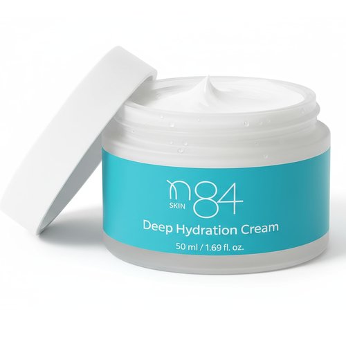 Korean Face Moisturizer with Hyaluronic Acid & Niacinamide – Deep Hydration Anti-Aging Cream for Women – Daily Face Cream for Dry Skin 50ml