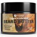 Beard Butter for Men, Cologne & Cedarwood Scented, Non-Greasy Conditioning Moisturizer, 4.23 oz