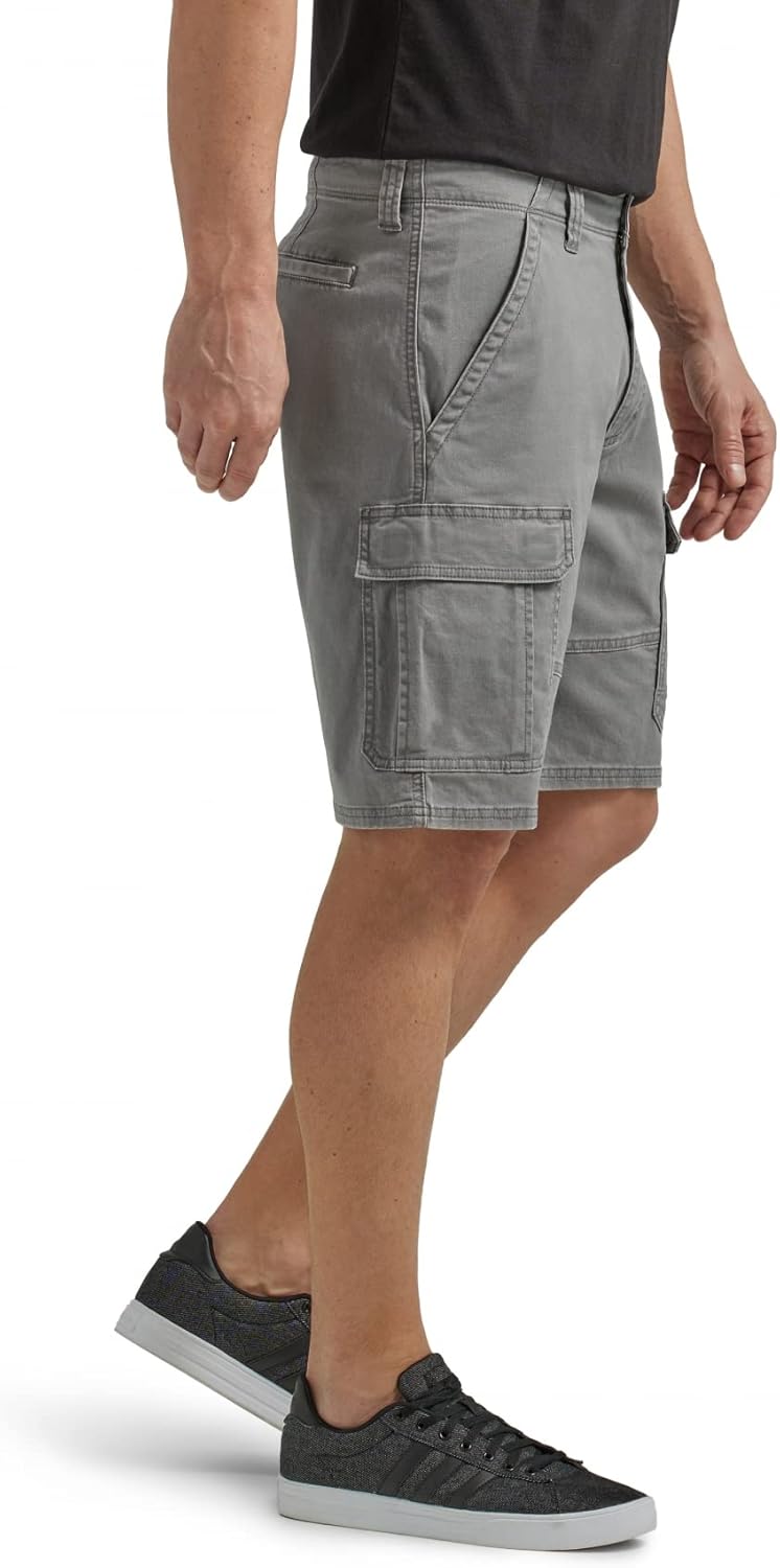 Wrangler Authentics Men's Classic Cargo Shorts - Comfortable Stretch Fabric | Versatile Style