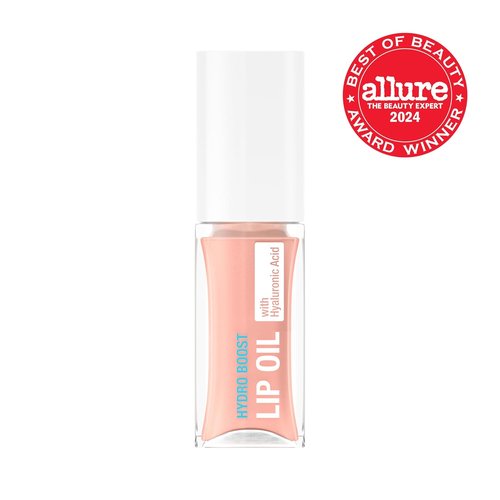 Neutrogena Hydro Boost Lip Hydration Kit - Light Pink Tinted Lip Oil & Clear Overnight Mask with Hyaluronic Acid