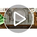 Seasonal Pine Branch Christmas Placemats Set of 4 - 12x18 Inch Rectangular Beige