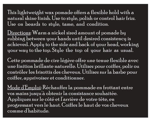 Brickell Men's Products Flexible Hold Wax Pomade - Natural & Organic Hair Styling | 2 Ounce, Irritation-Free Shine