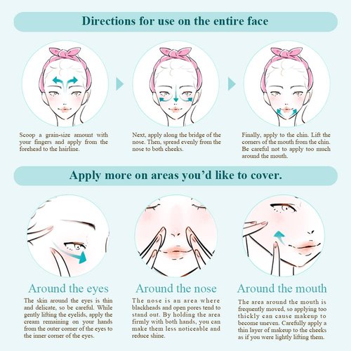 MIMURA Smooth Skin Cover Foundation Primer 20g Pores Makeup Concealer Cream Coverage Japanese Waterproof Makeupbase