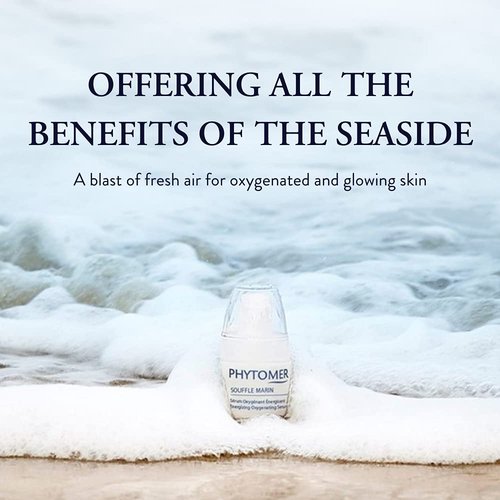 Phytomer Souffle Marin Energizing Face Serum - Oxygenating Anti-Aging Formula for Radiant Skin | 30ml
