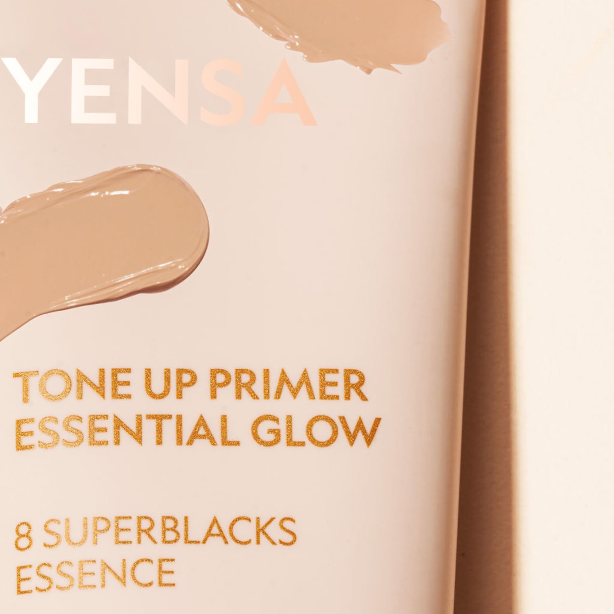 YENSA Tone Up Essential Glow Primer for Face - Brightening & Blurring Makeup Primer - Makeup Base Infused with Superfood Ingredients - Minimizes Appearance of Pores - Satin-Sheen Finish (1 Fl oz)