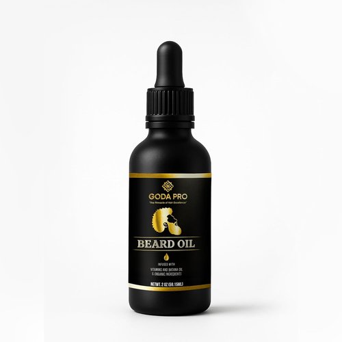 GODA PRO Premium Beard Oil - Nourishing Vitamins & Batana Oil | 2 oz Natural Organic Formula
