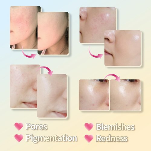 KLARCEBO New Heart Cica Cushion Foundation – Lightweight K-Beauty Cushion Compact with Centella Asiatica, Natural Coverage, Long-Lasting, Non-Caking, Moisturizing Makeup with Elastic Puff