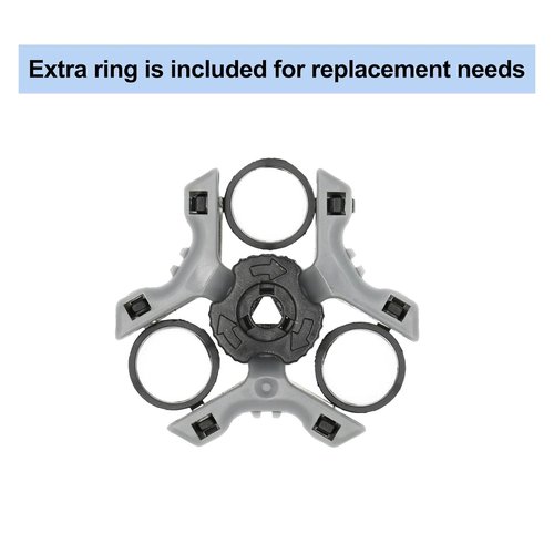 Philips Norelco SH30 Replacement Shaver Heads - 3 Blades & 1 Retaining Ring for Series 3000, 2000, 1000