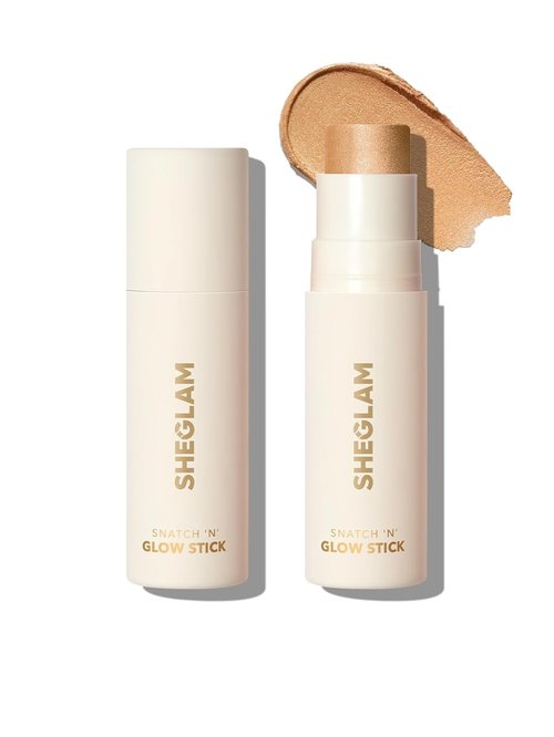 Sheglam Cream Highlighter Stick - Long-Lasting Brightening Makeup in Tea Cake Shade