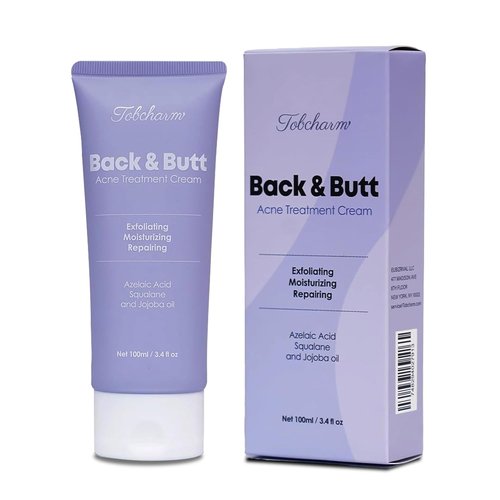 Regine Switzerland Butt Acne Clearing Treatment - Maximum Strength Body Cream for Bacne & Cystic Acne - Unisex Skin Lotion