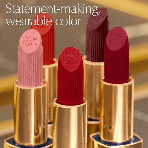 Estée Lauder Pure Color Long-Lasting Matte Lipstick for Women with Matte Finish | Plumping & Nourishing, 0.12 Ounce, 333 Persuasive