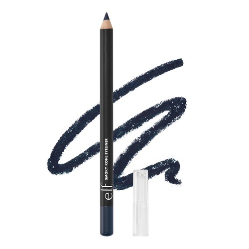 e.l.f. Smoky Kohl Eyeliner - Long-Lasting, High-Pigmented Eye Pencil in Vintage Denim | Vegan & Cruelty-Free