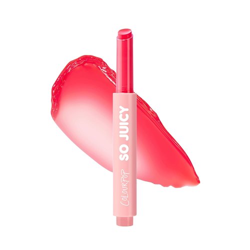 ColourPop So Juicy Plumping Lip Gloss Balm - Hydrating, Non-Sticky Formula with Peptides - Delivers Buildable Color - Delulu (0.07 oz)