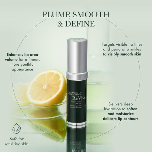 RéVive Advanced Perioral Lip Serum - Anti-Aging Treatment for Lip Lines & Wrinkles | Restores Contour & Fullness (0.5 fl oz)