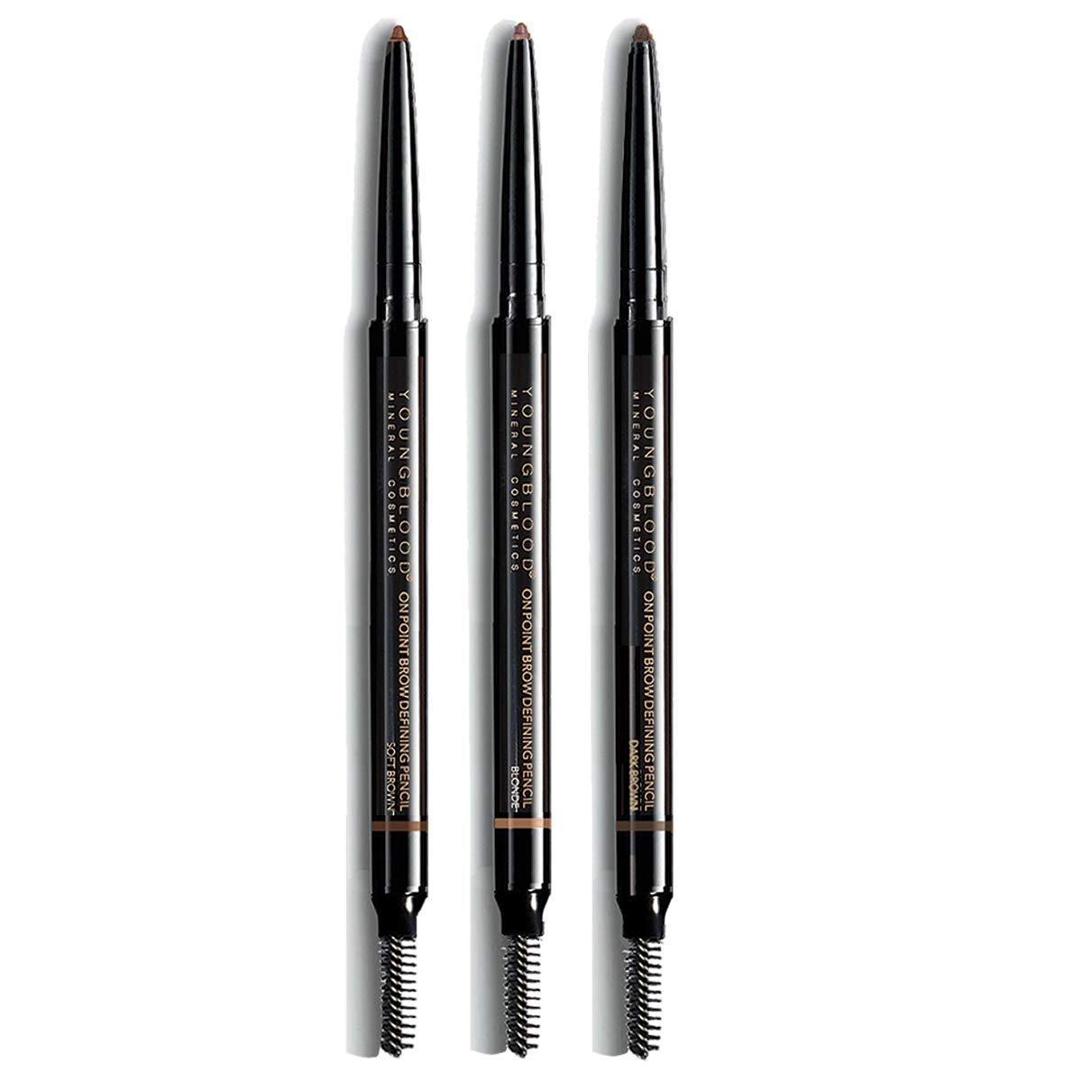Youngblood On Point Brow Defining Pencil - Dark Brown | Precision Application 0.01 oz