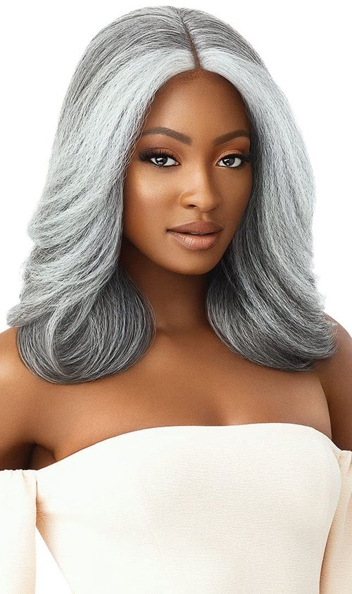 Outre Neesha Soft & Natural Synthetic Swiss Lace Front Wig NEESHA 201 (DRFF2/CINSP)