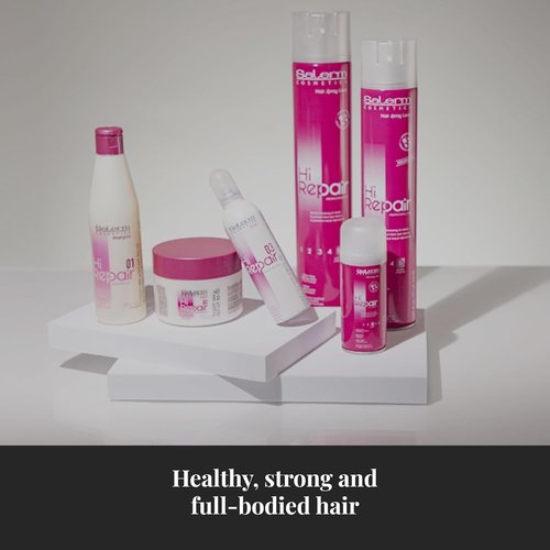 Salerm Texturizing Hair Serum - Hi Repair Formula for Damaged Hair - 100 ml | Rejuvenates & Adds Shine