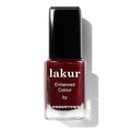 LONDONTOWN Lakur Nail Polish - Lady Luck Dark Red | Long-Lasting & Chip-Resistant Formula