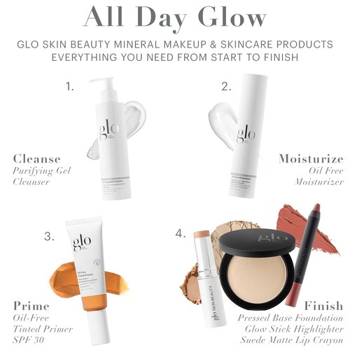 Glo Skin Beauty Skin Glow Stick Highlighter (Champagne) - Powered by Hydrators, Mineral Pigments & Mica for an Illuminated Glow - Clean Mineral Cream Highlighter