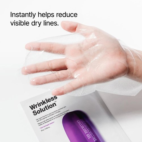 Dr.Jart+ Dermask Intra Jet Wrinkless Solution - Hydrating Korean Face Mask | Travel Size, 1 Pack