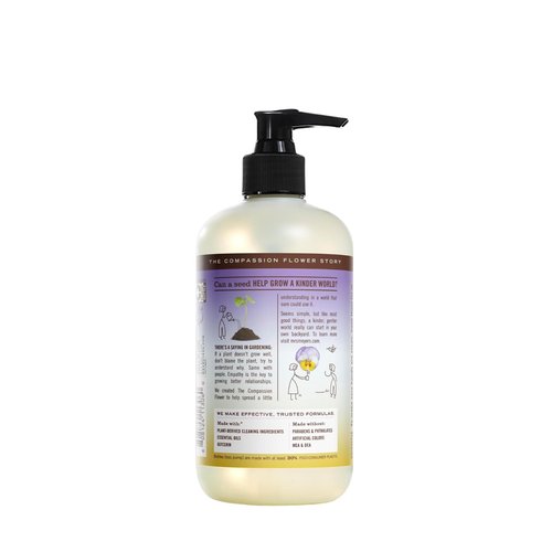 Mrs. MEYER'S CLEAN DAY Liquid Hand Soap 6 Pack Bundle, includes 1 Compassion Flower, 1 Rain Water, 1 Peony, 1 Lemon Verbena, 1 Lavender and 1 Basil Hand Soap, 12.5 OZ Each (Variety Pack)
